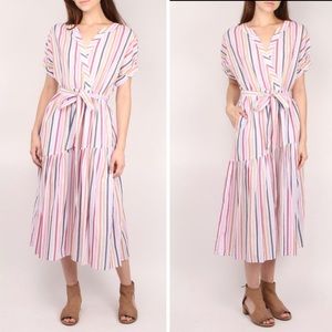 Xirena Kaiya Le Marais Striped Maxi Dress